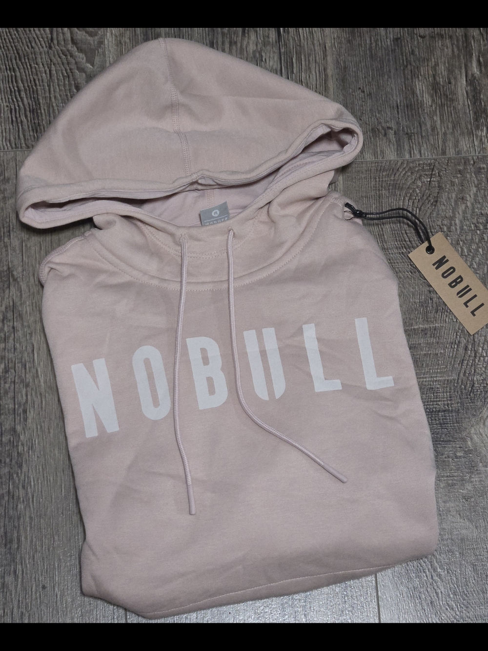 NOBULL Women's Hoodie - Dusty Rose - Picture 3 of 3